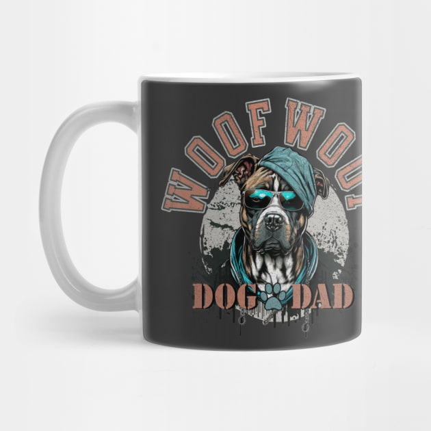 Grunge Dog Dad by HolidayBug